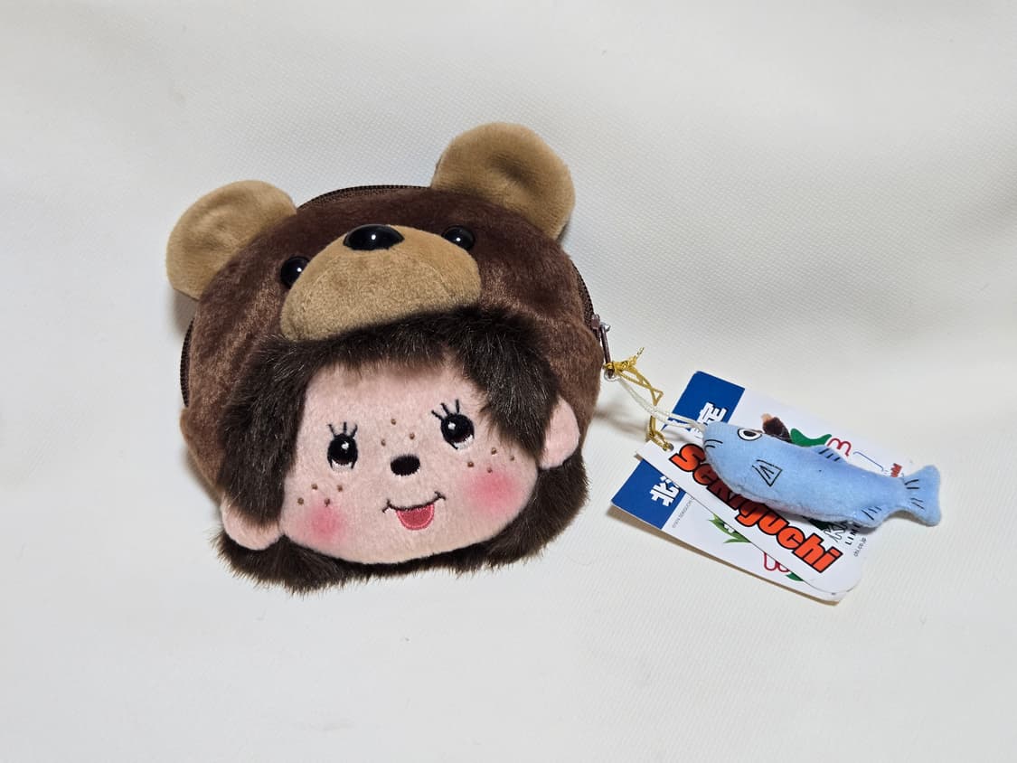 몬치치 훗카이도 한정 곰 지갑 상품이미지1