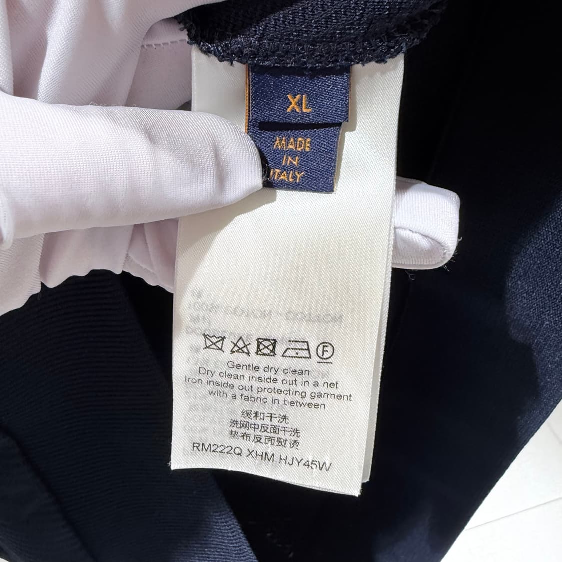 XL / 루이비통 모노그램 네이비 져지 집업 상품이미지6