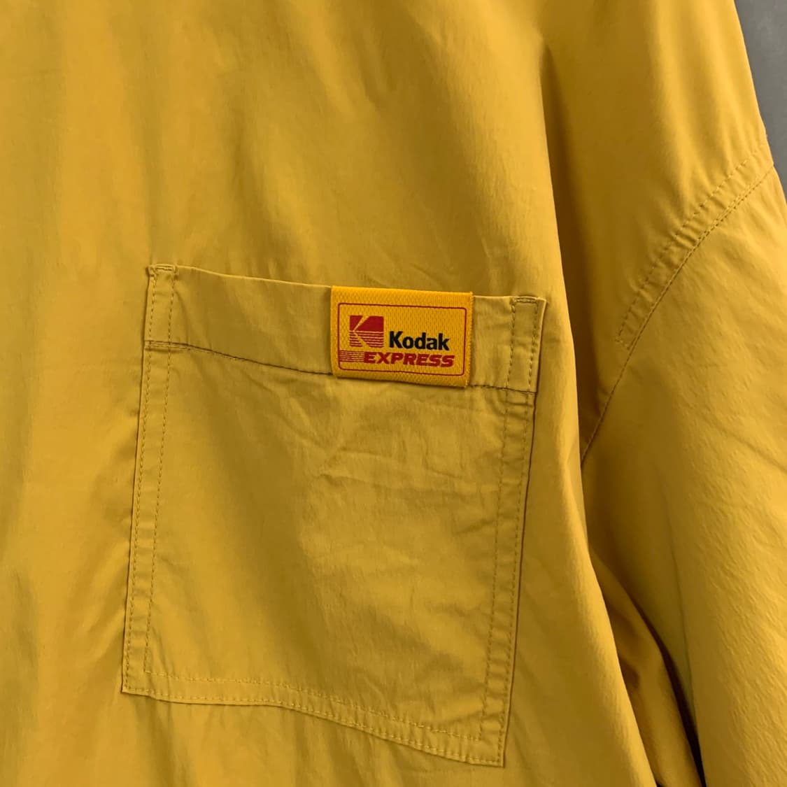 XL KODAK 코닥어패럴 코어 포켓 스판 우븐 오버핏 반팔티 상품이미지4