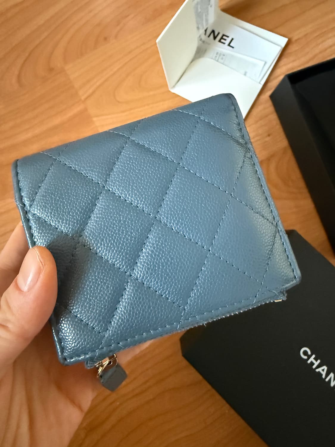 샤넬 반지갑 상품이미지5