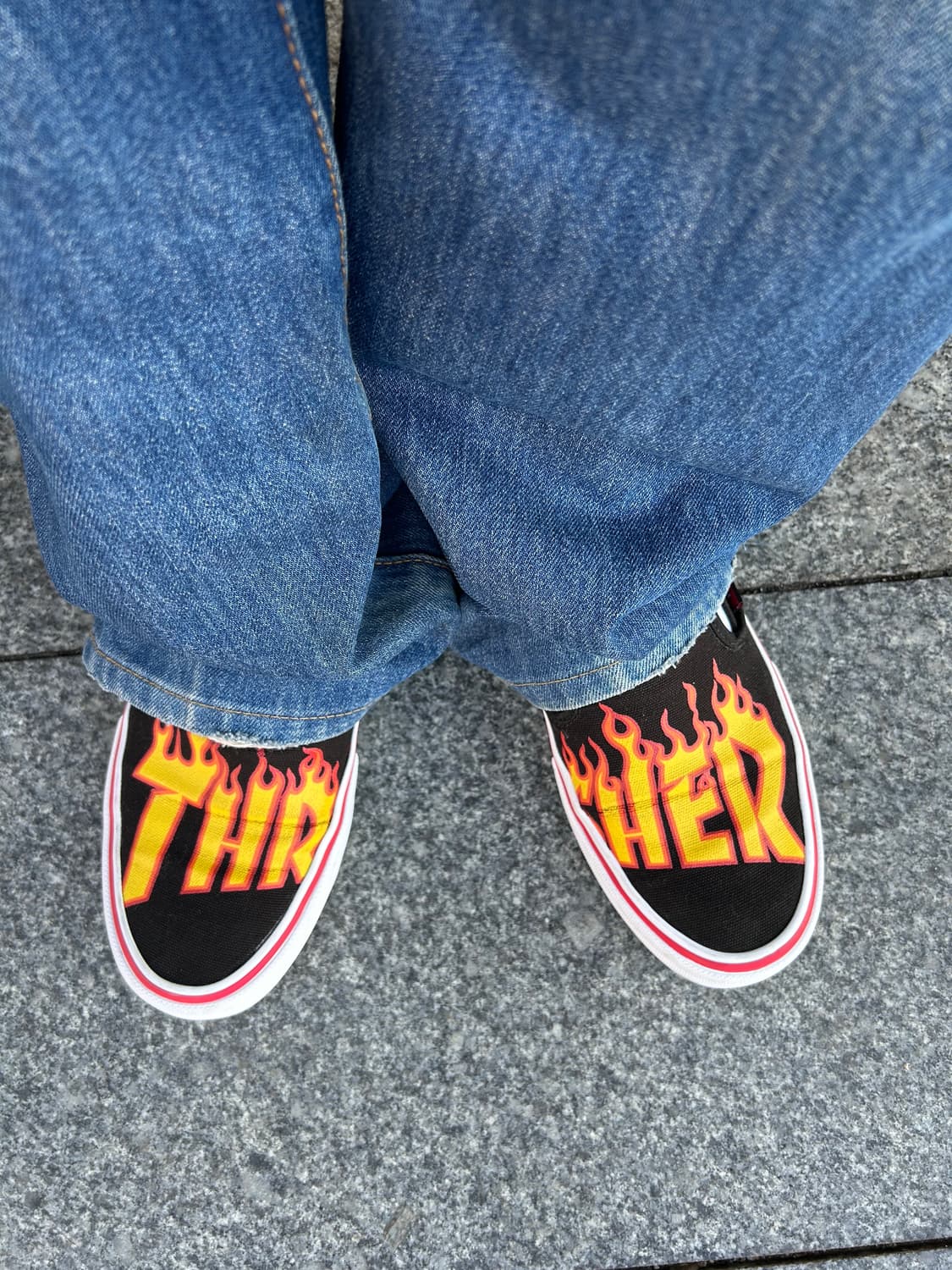 반스X트레셔 플레임 슬립온 상품이미지8