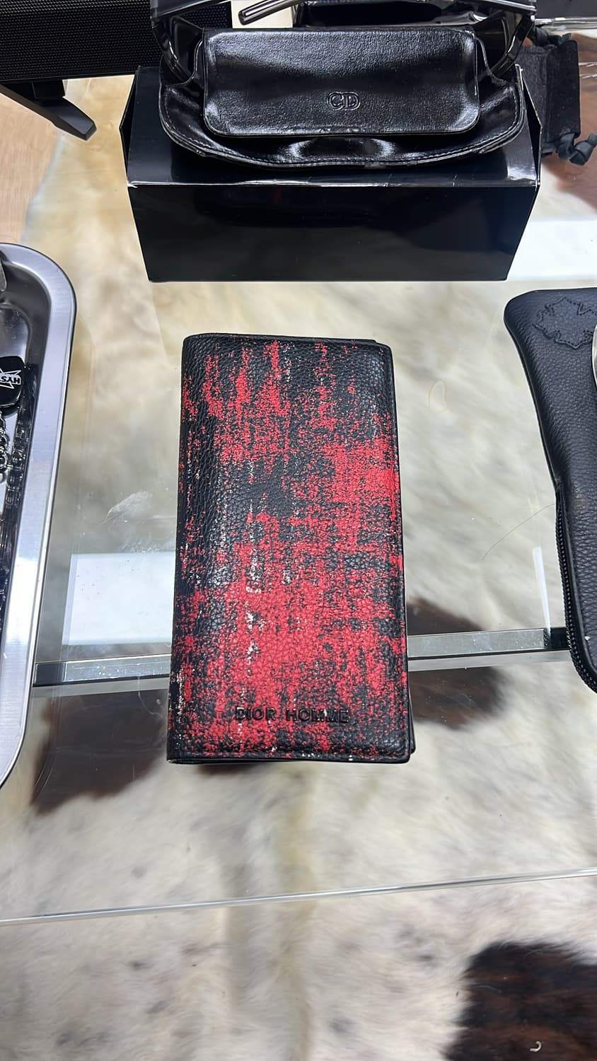 디올 옴므 크리스반아쉐 페인팅 월렛 상품이미지1