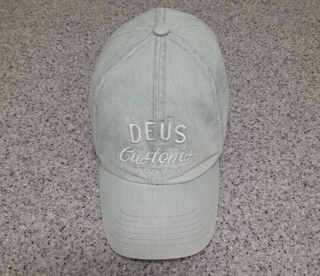 💥데우스 엑스마키나 빈티지워싱 데님 볼캡 상품이미지2