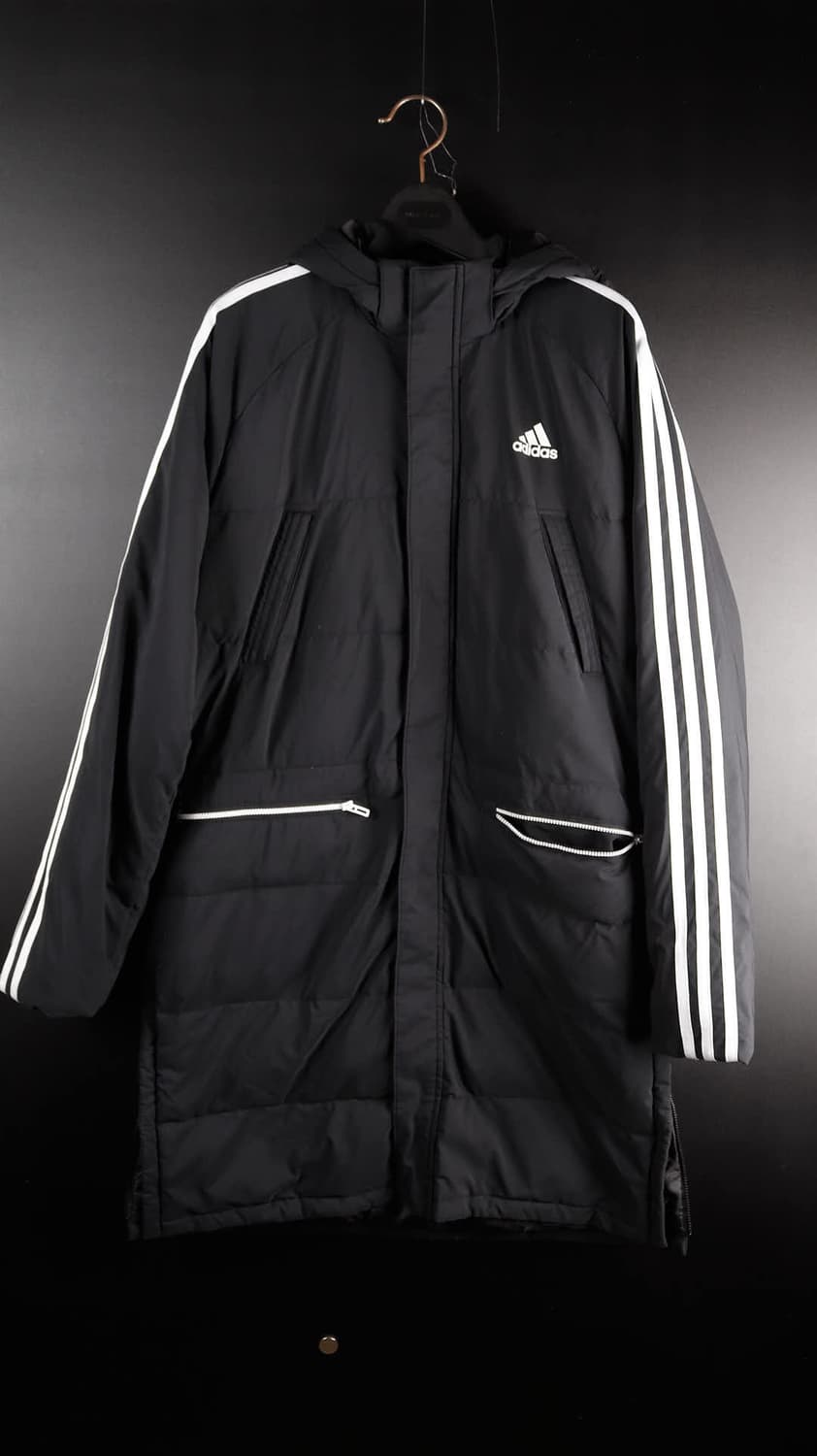 아디다스 빅로고 롱패딩 상품이미지1