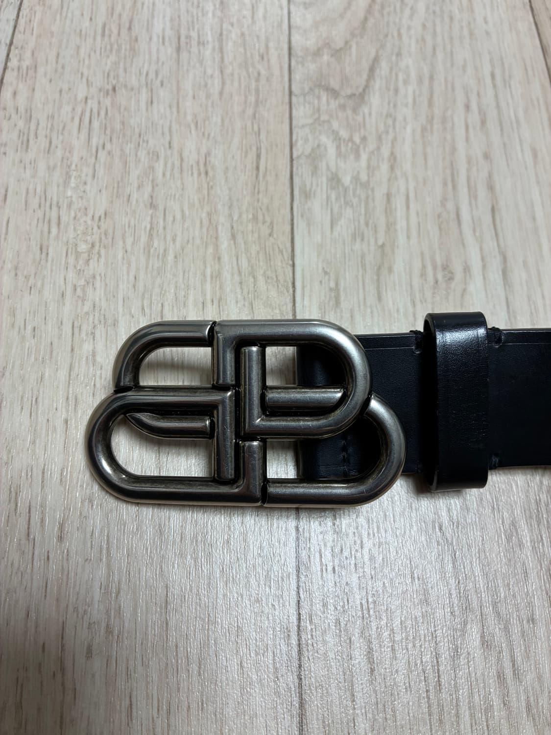 발렌시아가 BB벨트 블랙실버 (95사이즈) 상품이미지2