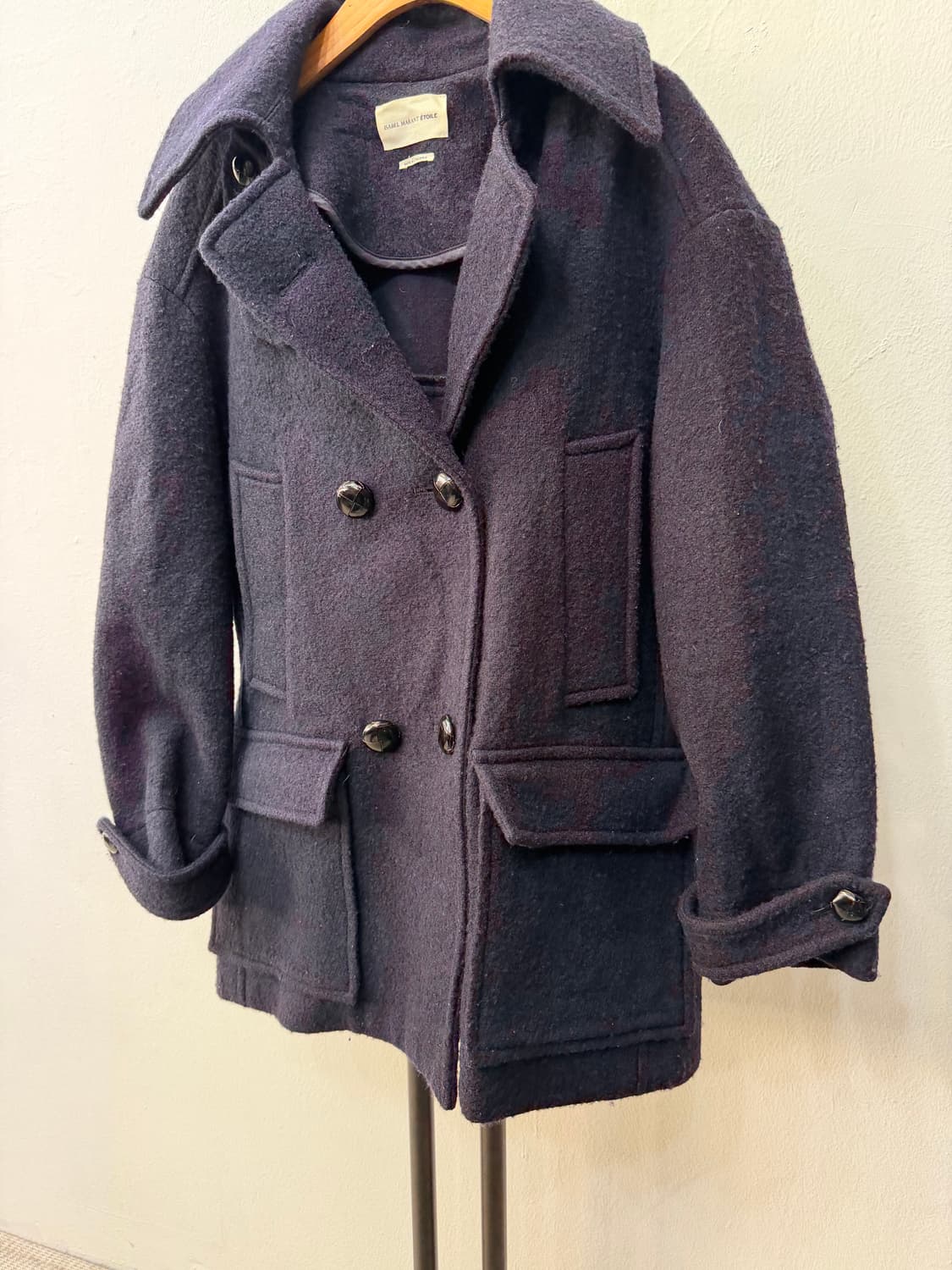 매장판정품) 이자벨마랑 네이비 피코트 38 상품이미지3