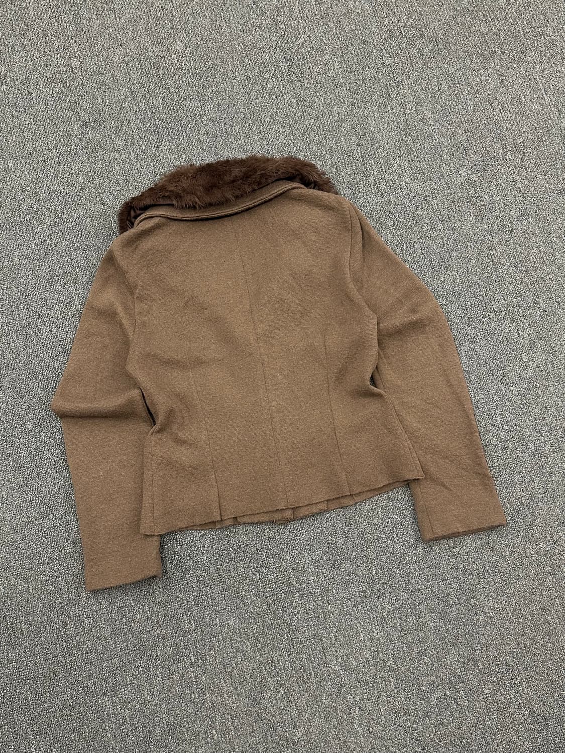 OS)Japanese vintage 여성 퍼 가디건 상품이미지4