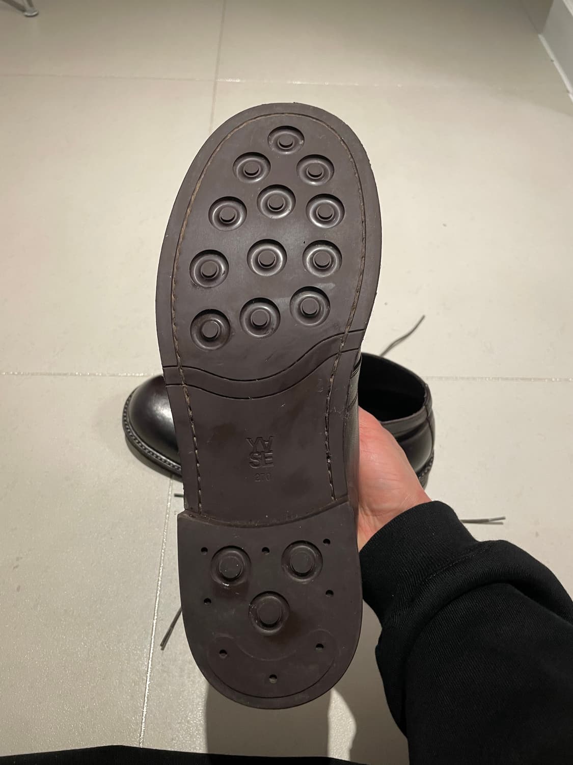 야세 홀스하이드 처카부츠 브라운 270 상품이미지5