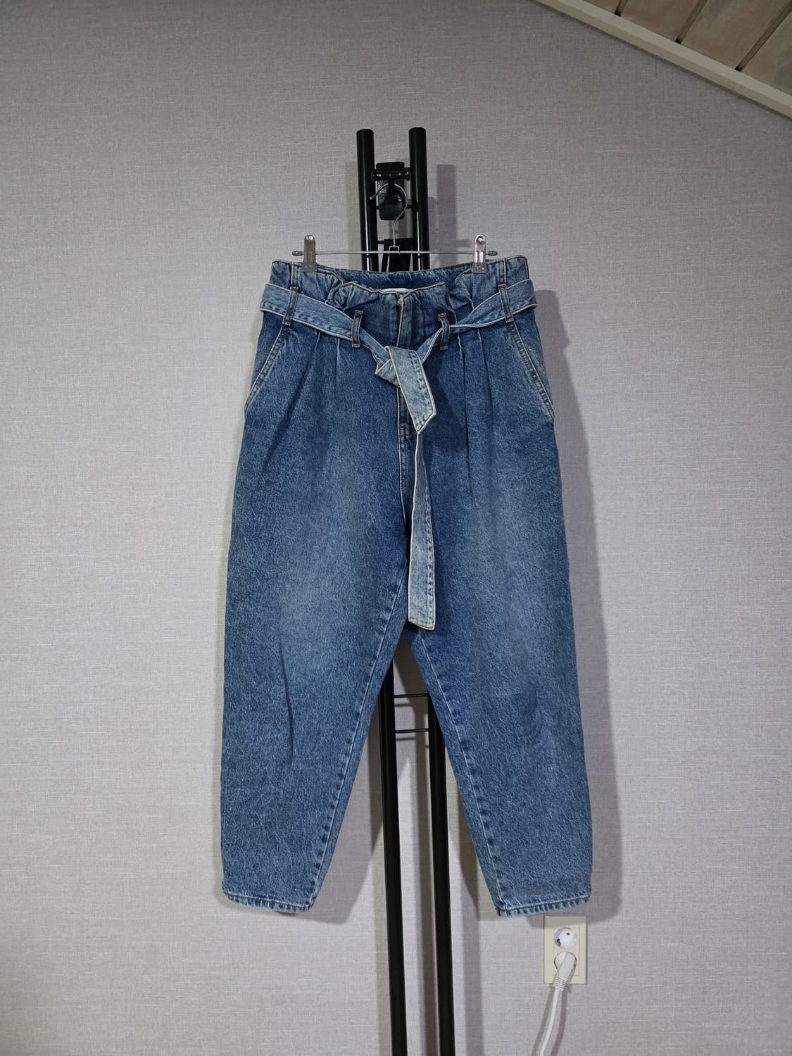 IRO 벨트 데님 배기 팬츠 36 (26~27) 상품이미지1