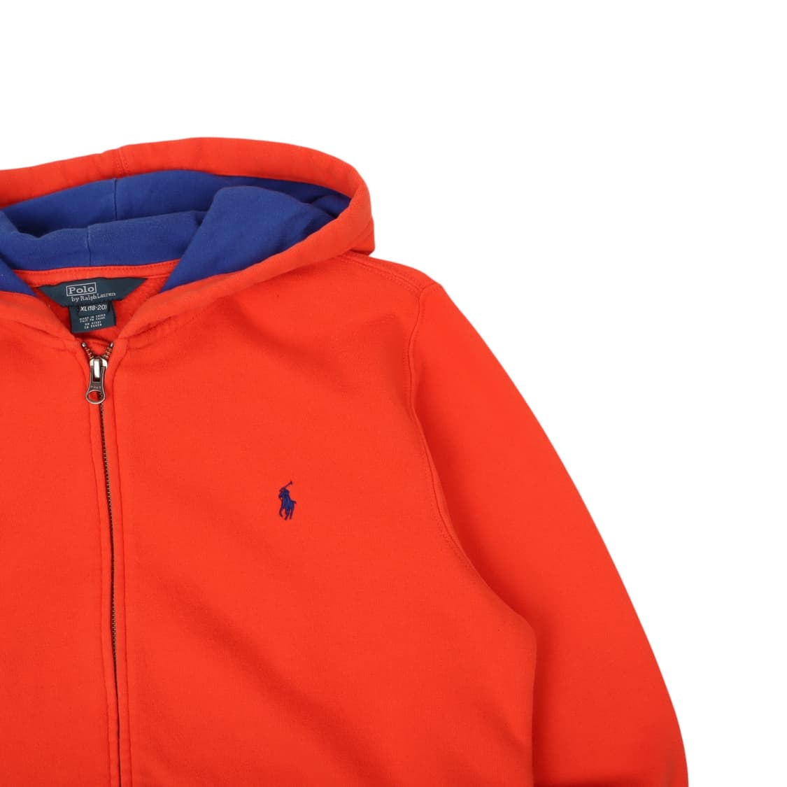 폴로 랄프로렌 오렌지 후드집업 상품이미지3