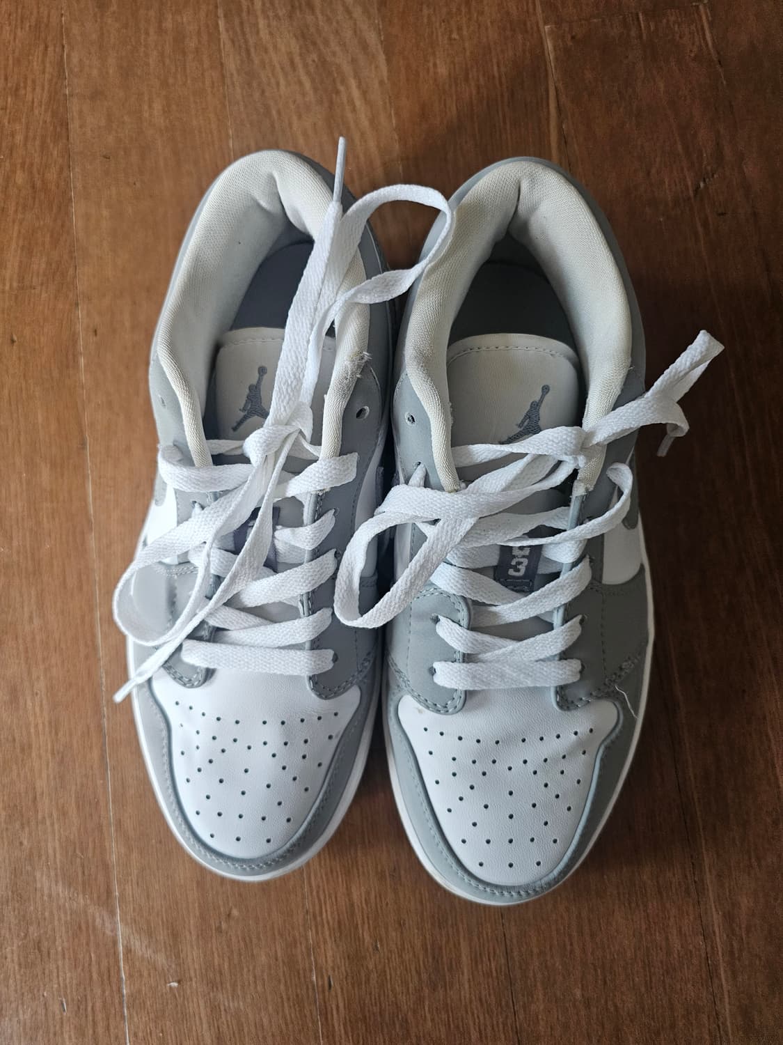 나이키 에어 조던 로우 그레이/화이트 235 상품이미지1