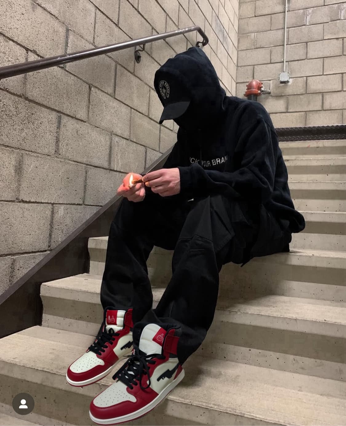 Fuck your Brand  갱갱갱 글록 건스우시   하이탑 상품이미지1