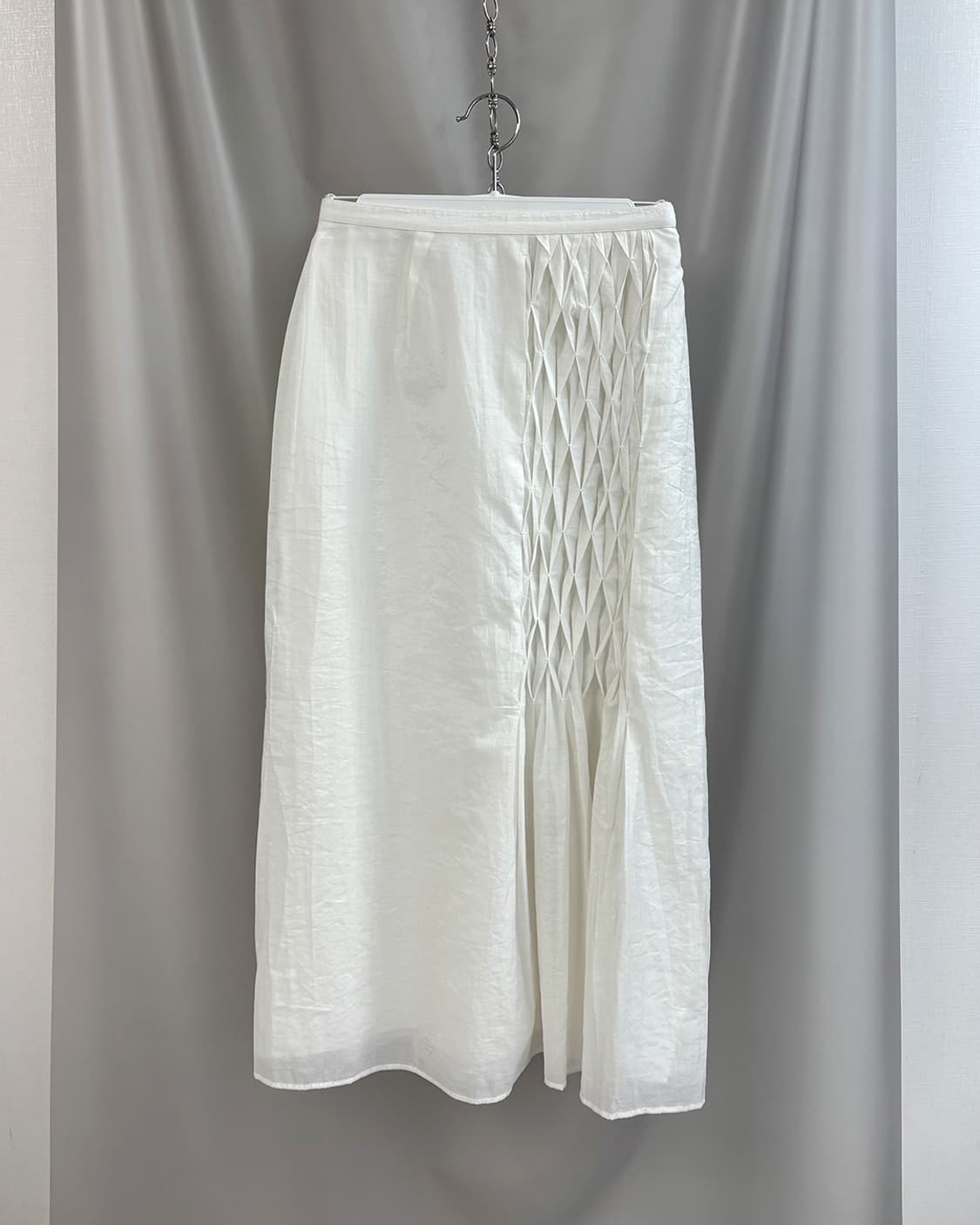 avo diamond smocking point long skirt 상품이미지1