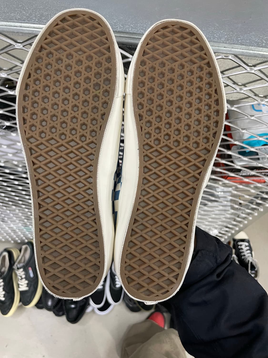 반스 MTE 어센틱 체커보드 네이비 270 (gr-4259) 상품이미지6