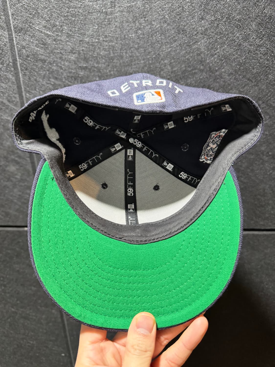 팔라스 x 디트로이트 타이거즈 뉴에라 캡 네이비 - 22SS 상품이미지3