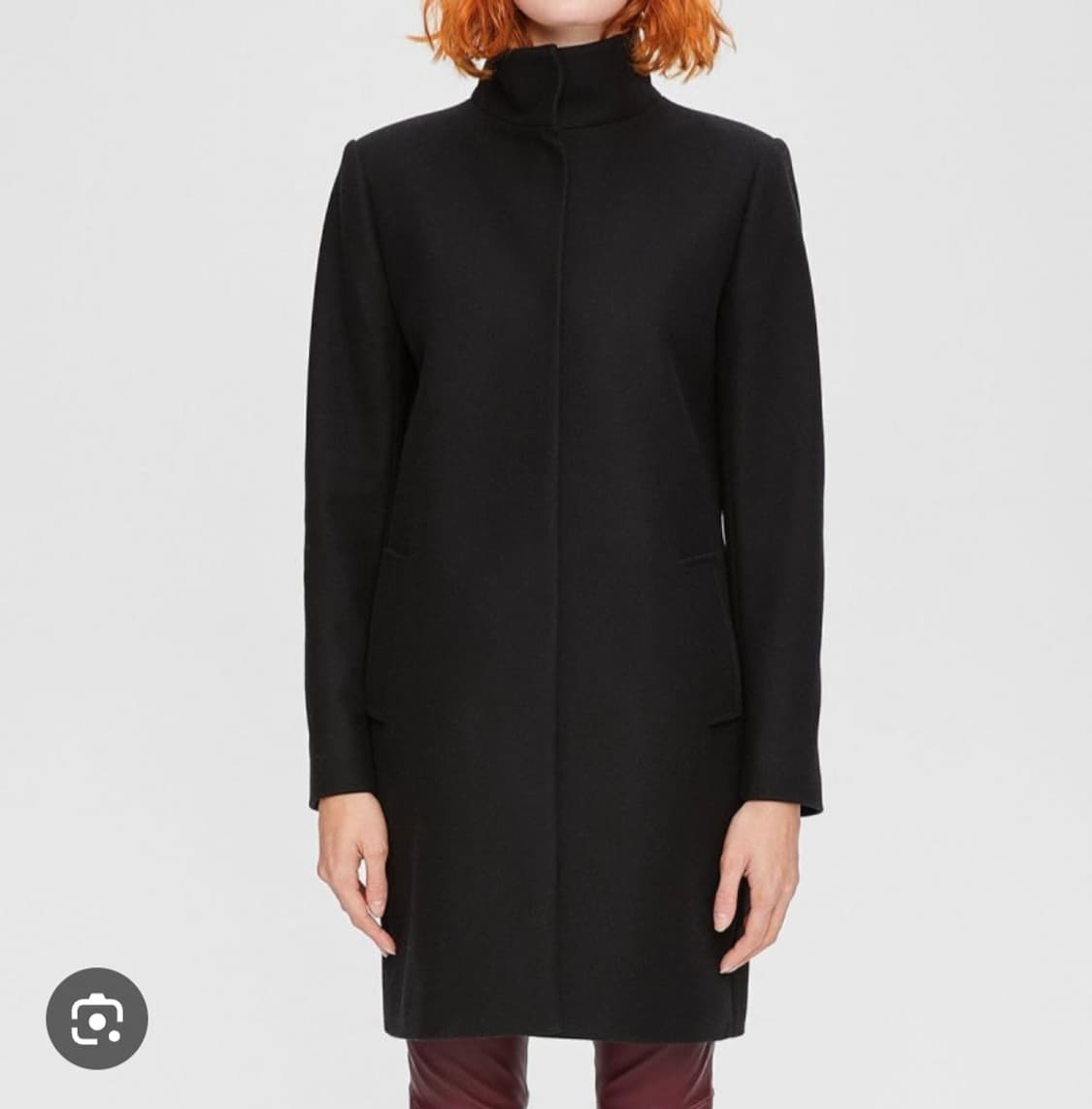 띠어리 모직반코트 상품이미지1