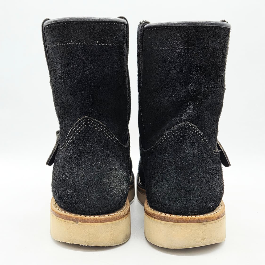 바이버그 스웨이드 숏 엔지니어드 부츠 블랙 (7) 상품이미지2