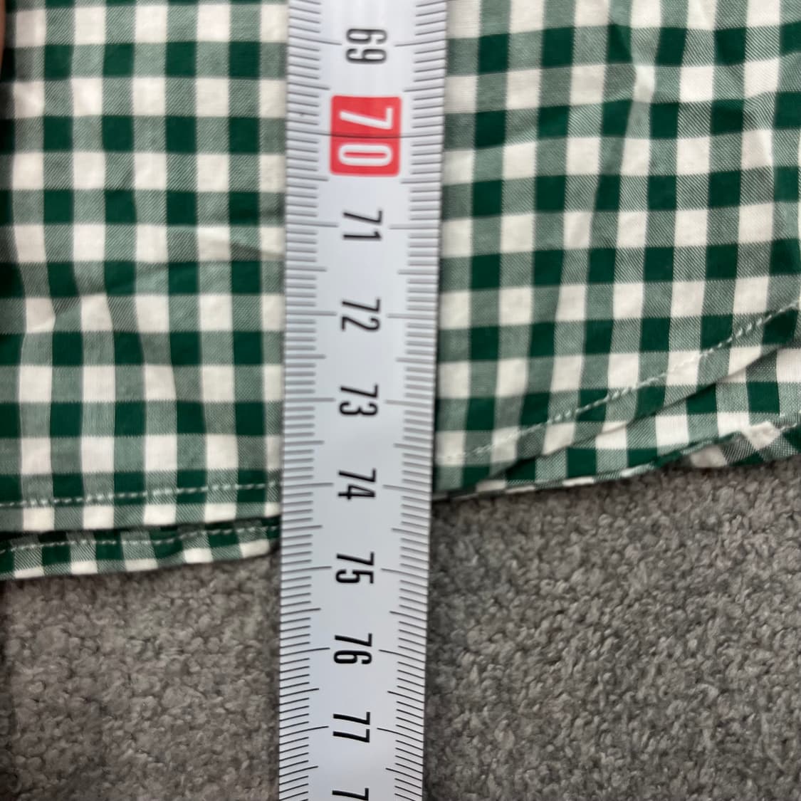 M 폴로 랄프로렌 긴팔 깅엄 체크 셔츠 상품이미지7