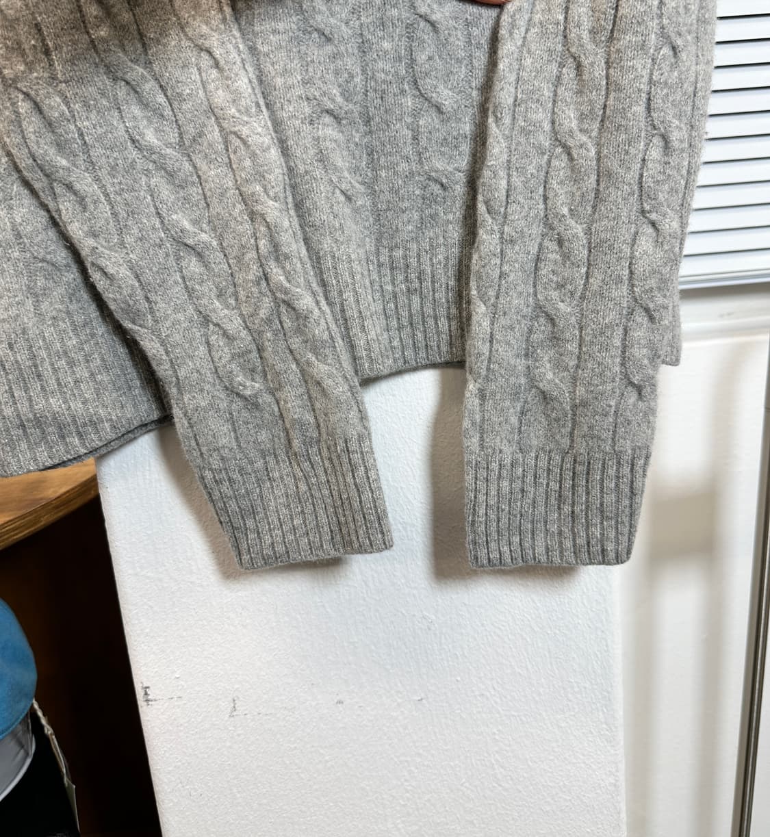 Gray Cable Knit(L) 상품이미지5