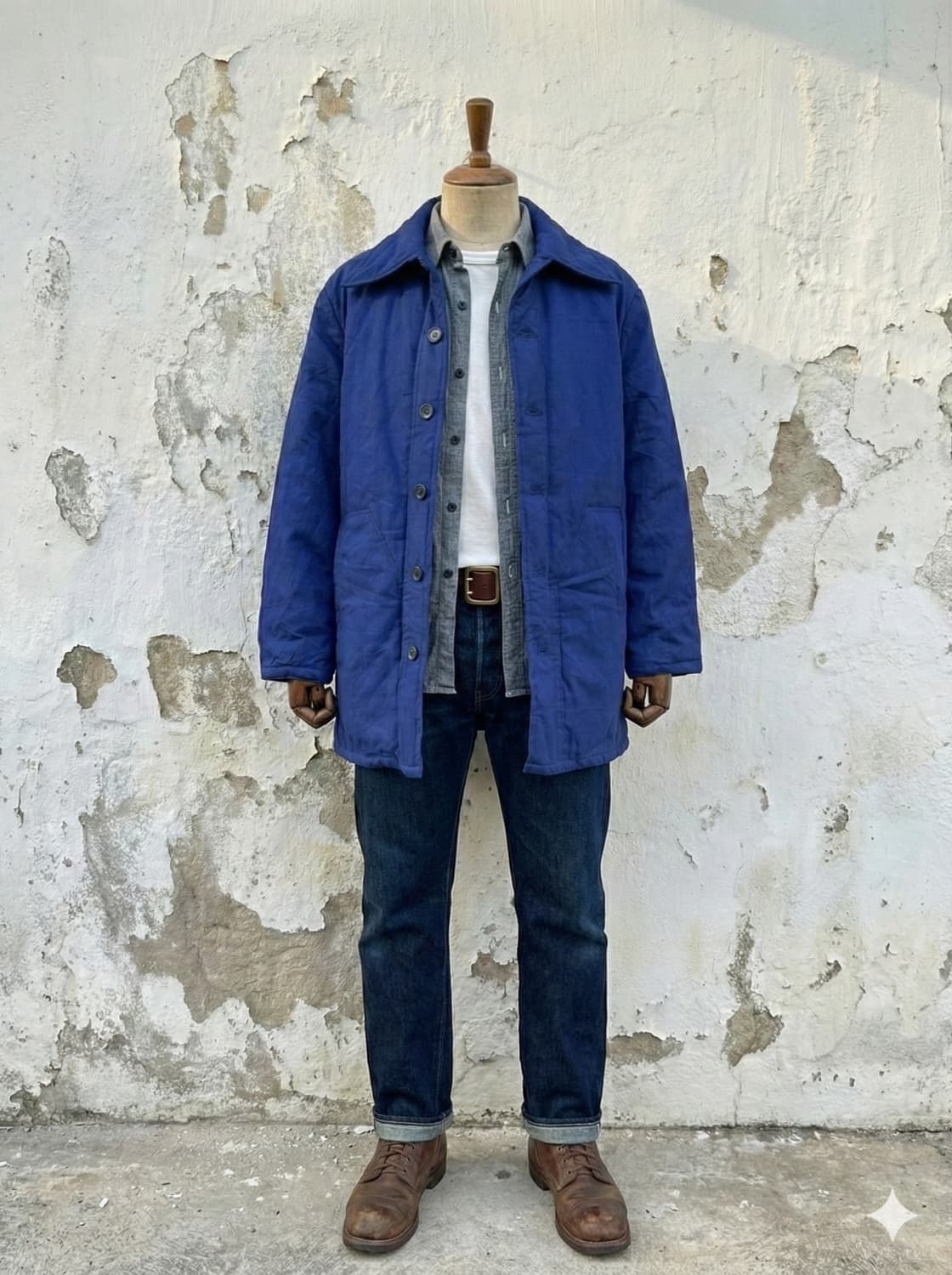 빈티지 Lotus 퀼팅 워크 자켓 상품이미지3