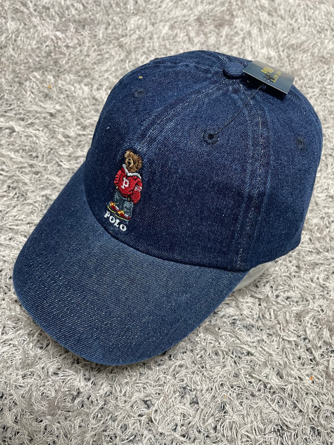 폴로Polo 폴로베어 데님 코튼 캡 Free 상품이미지1