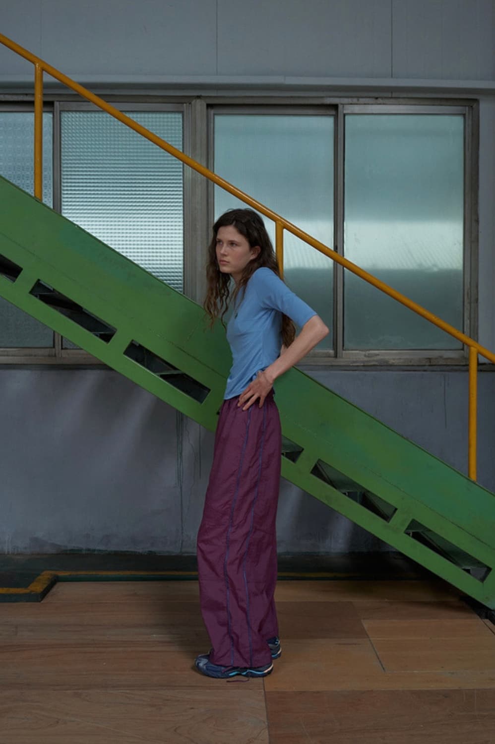 노컨텐츠 윈드쉴드 팬츠 와인 상품이미지3