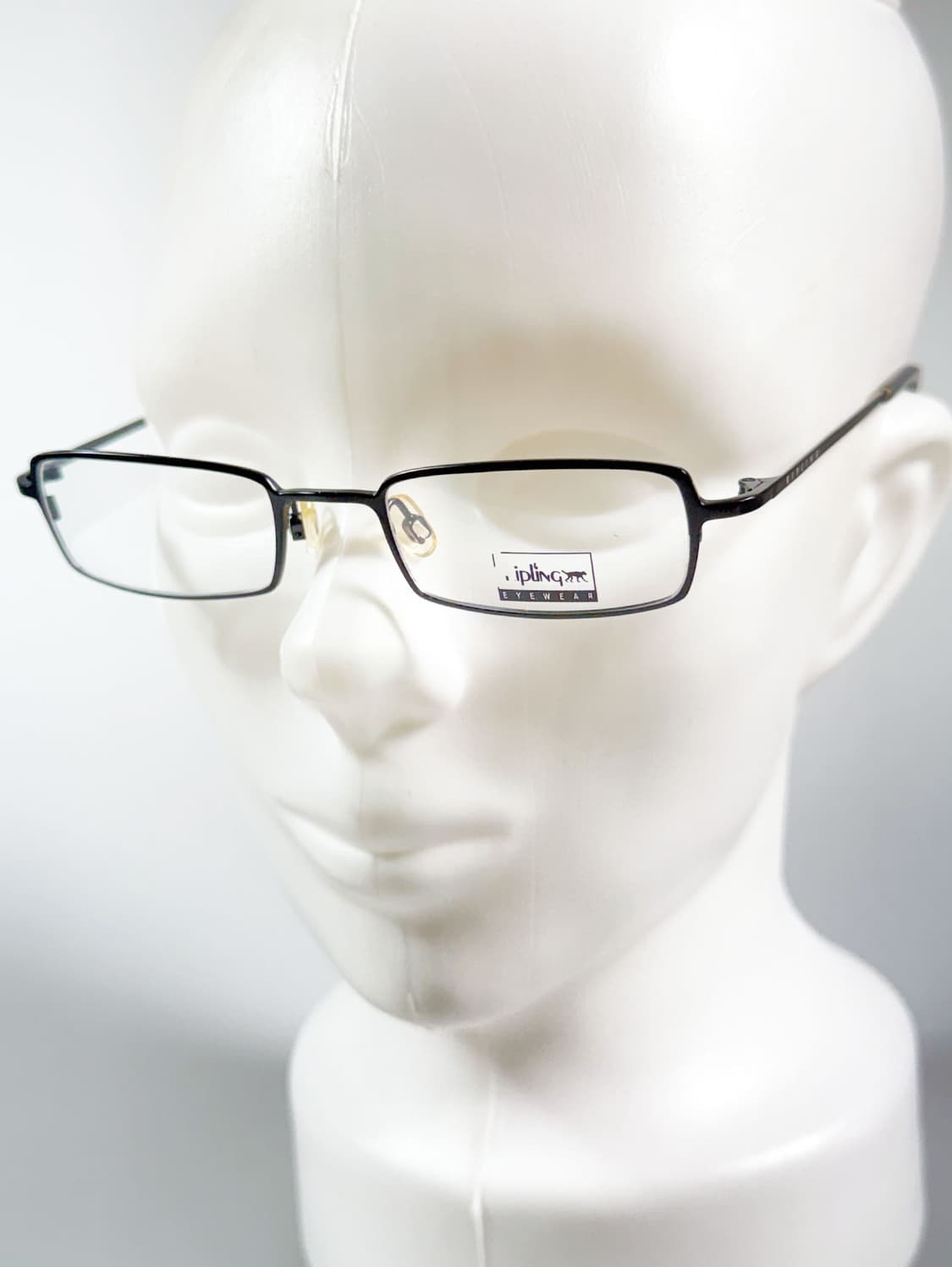 KIPLING 블랙 슬림 스퀘어 메탈 빈티지 안경 상품이미지8