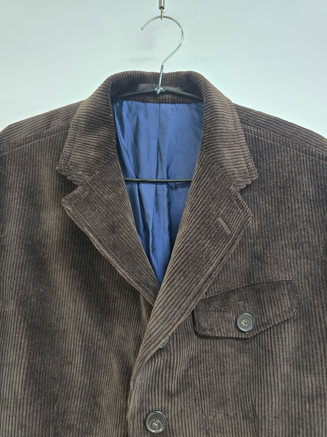 파쏘나블 매장정품 멋스러운 허리벨티드 코듀로이 블레이져 상품이미지3