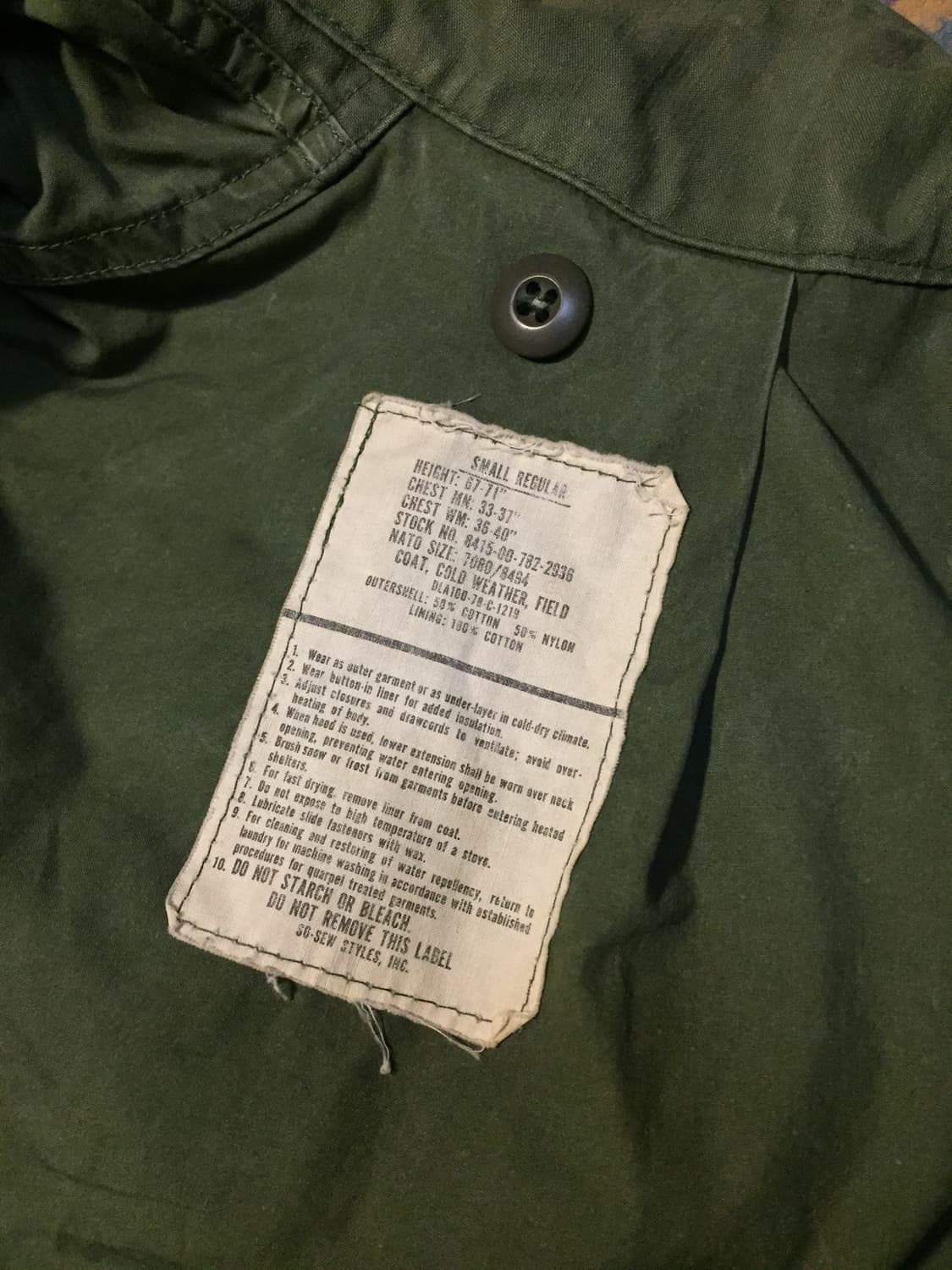 70‘s m65 필드 자켓  상품이미지8