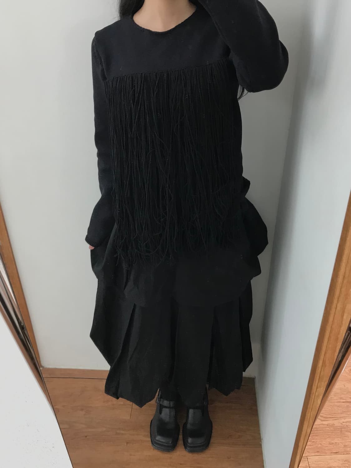 comme des garcons*2 fringe knit AD2021 상품이미지4