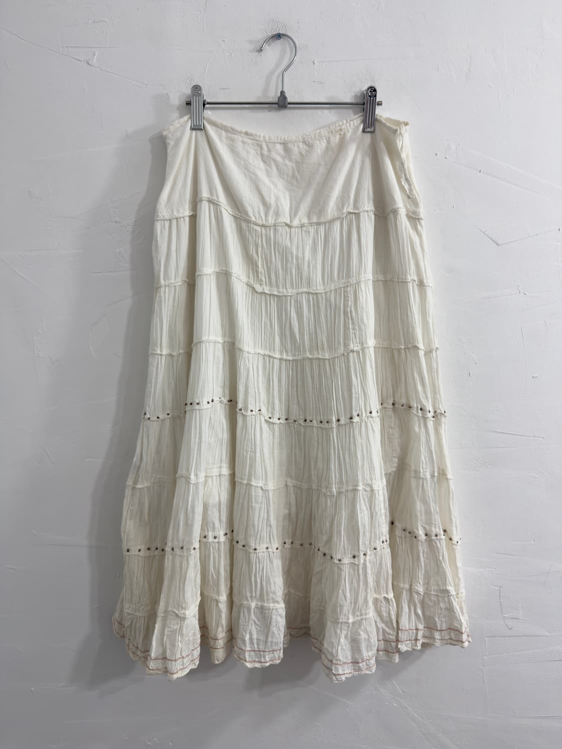 welfare hippy white skirt 상품이미지2