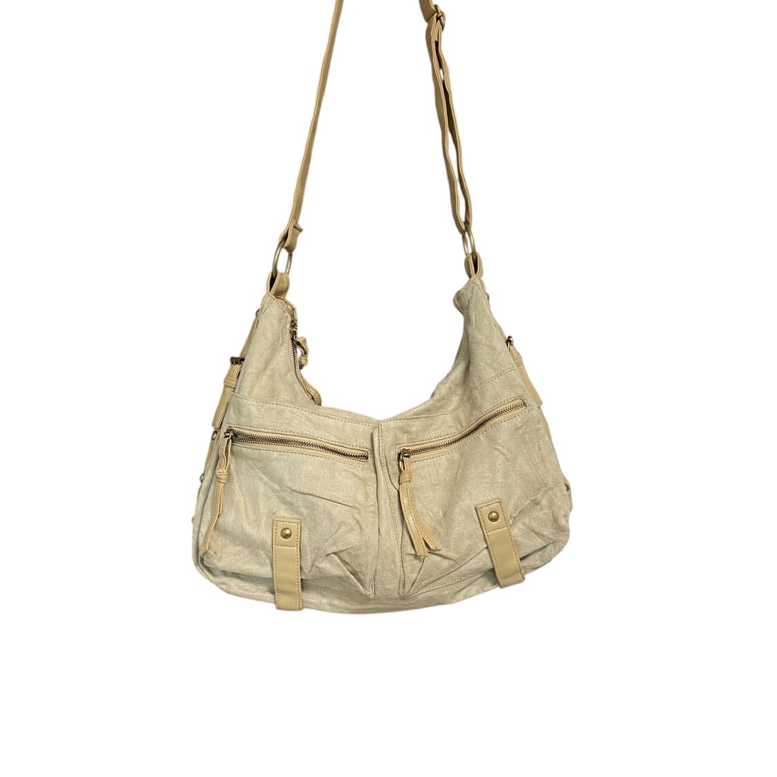 스웨이드 빅 포켓 크로스백 상품이미지3