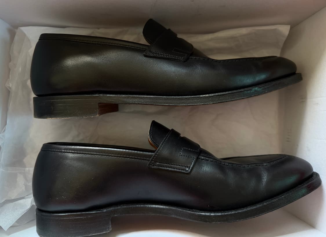 크로켓앤존스 시드니 블랙 로퍼 7E 상품이미지3