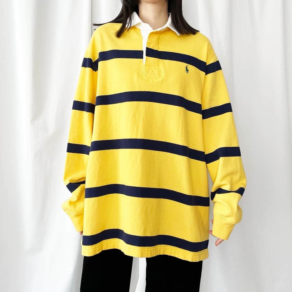 폴로 아이코닉 기모스웻 럭비티 XL 상품이미지1