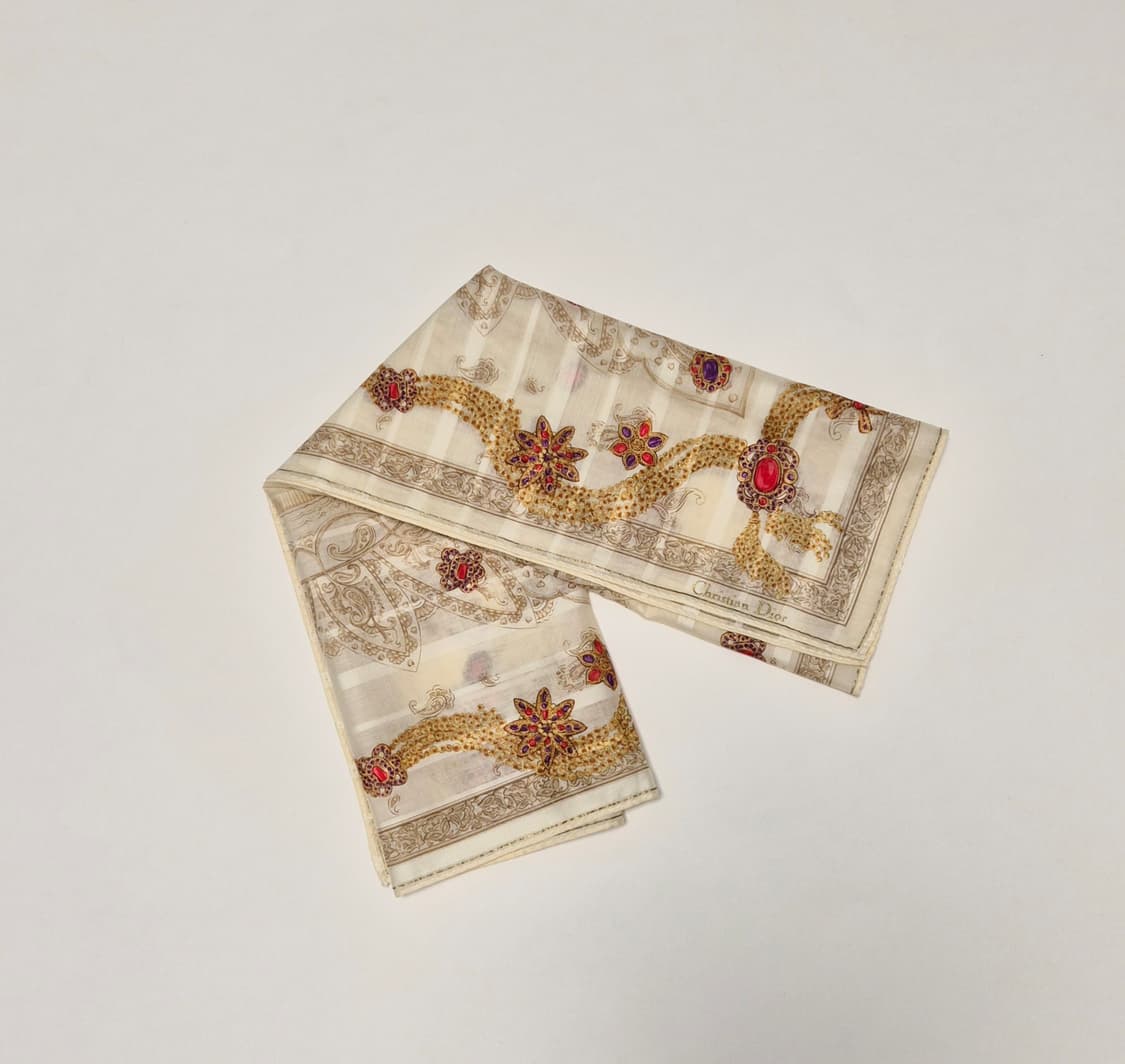 디올 쁘띠 스카프 손수건 머플러 상품이미지2