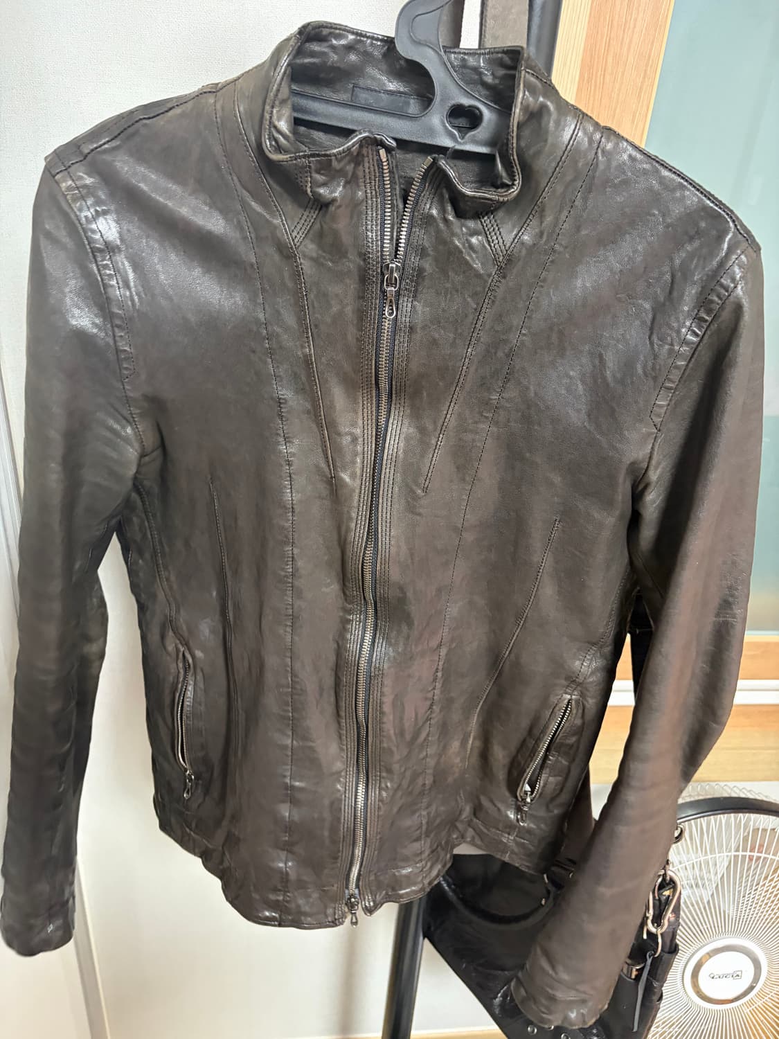 Julius7 런웨이 초판 레더 자켓 상품이미지4