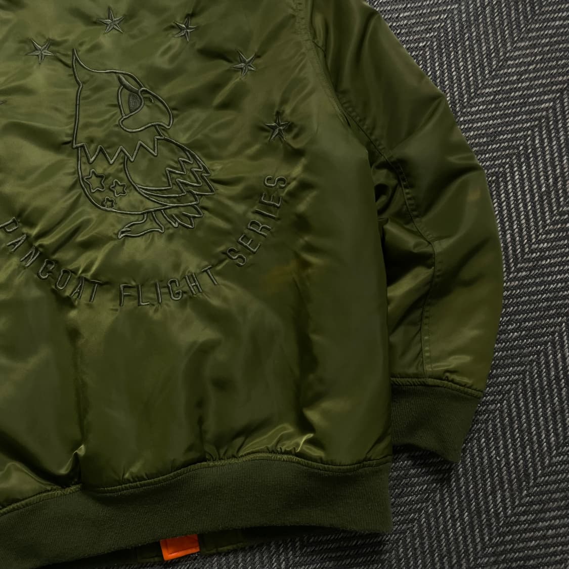 팬콧 MA-1 항공 블루종 점퍼 카키o 4683 상품이미지2