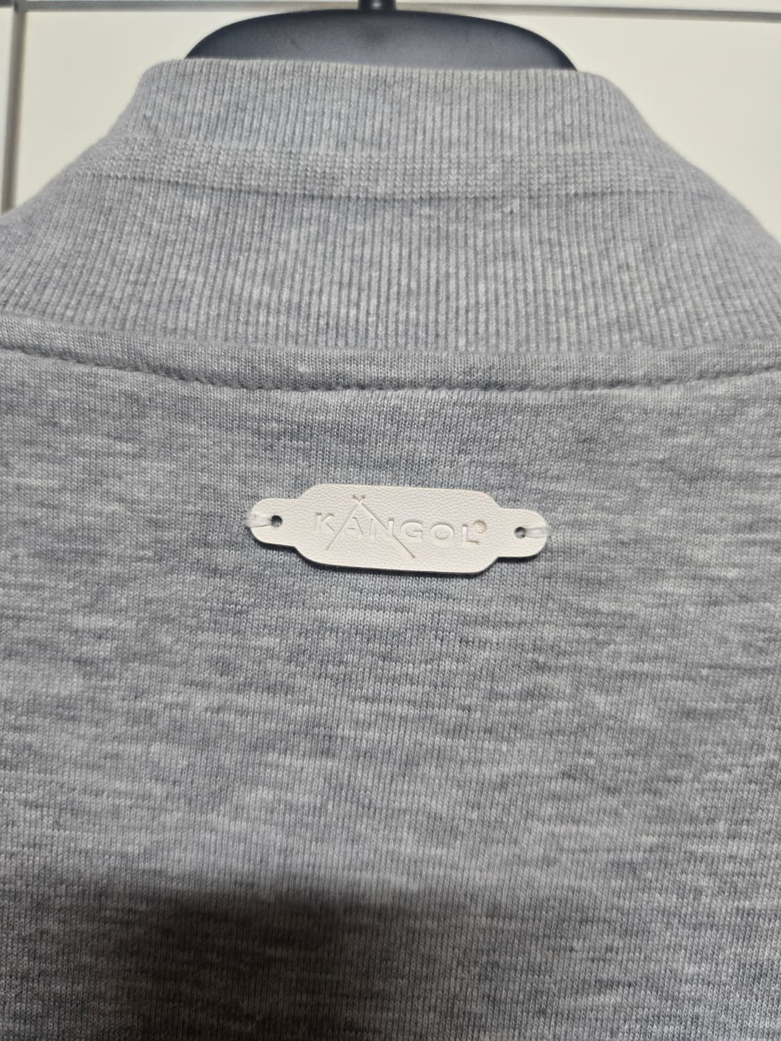 캉골 남성 그레이 면 집업 상품이미지6