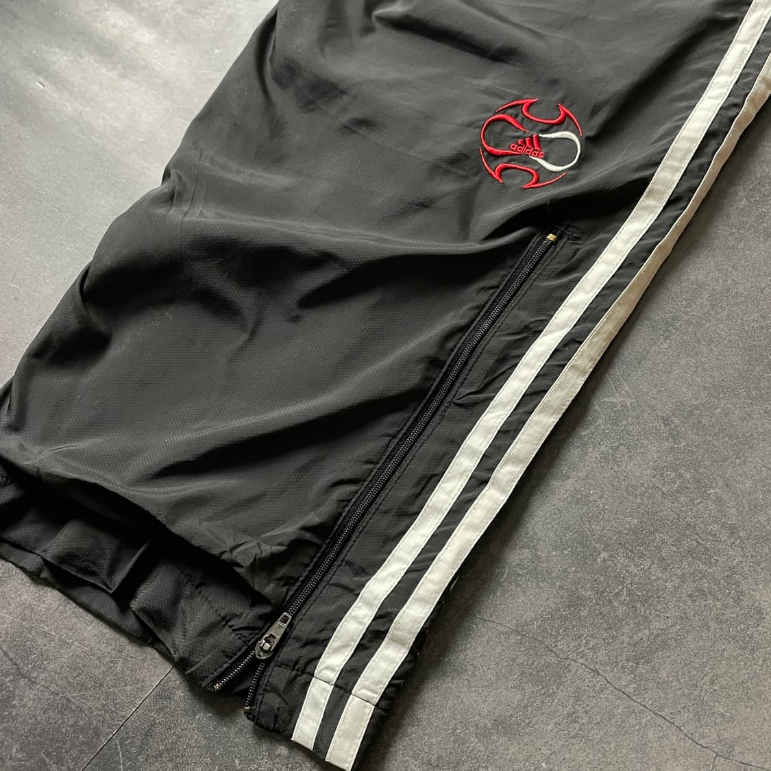 ADIDAS 00s 아디다스 빈티지 블랙 트랙팬츠 A00521 상품이미지7