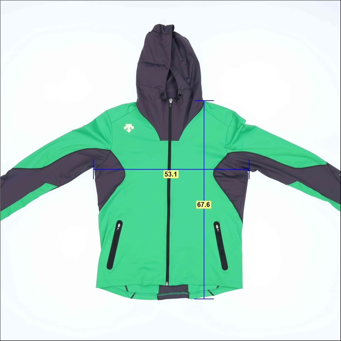 [105] 데상트 트레이닝 후드집업 자켓 1230H1 상품이미지6