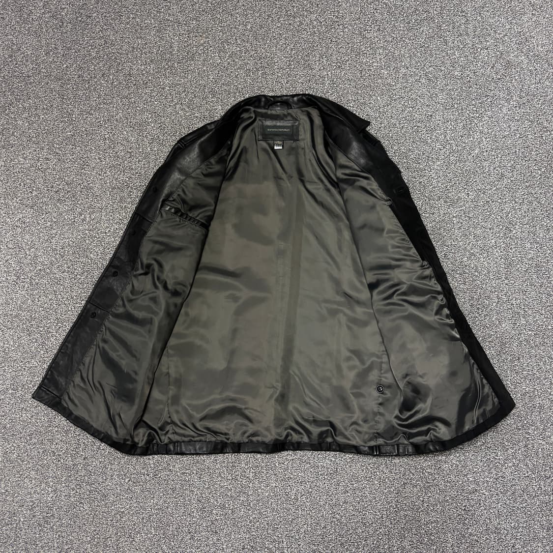 바나나 리퍼블릭 레더 카코트 가죽자켓 상품이미지3