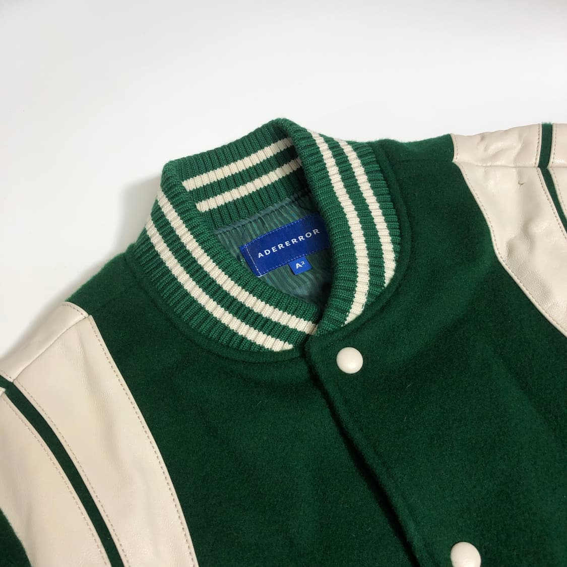 아더에러 트윗 바시티 점퍼 그린 A2 상품이미지3