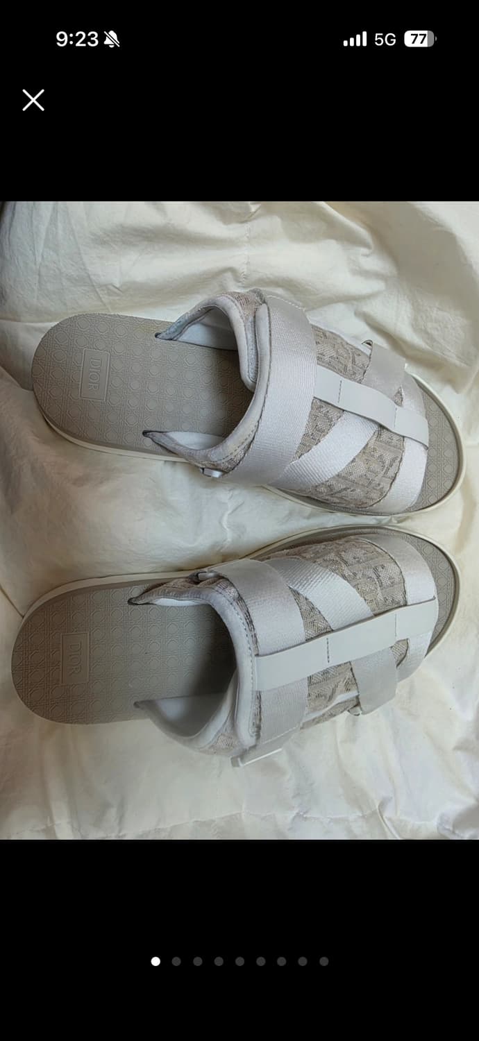 디올 오블리크 알파샌들 43사이즈 팝니다! 상품이미지1