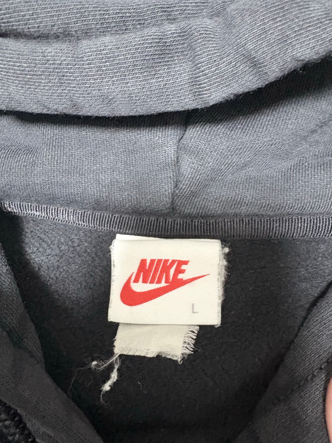 나이키 스투시 후드티 블랙 L 상품이미지4