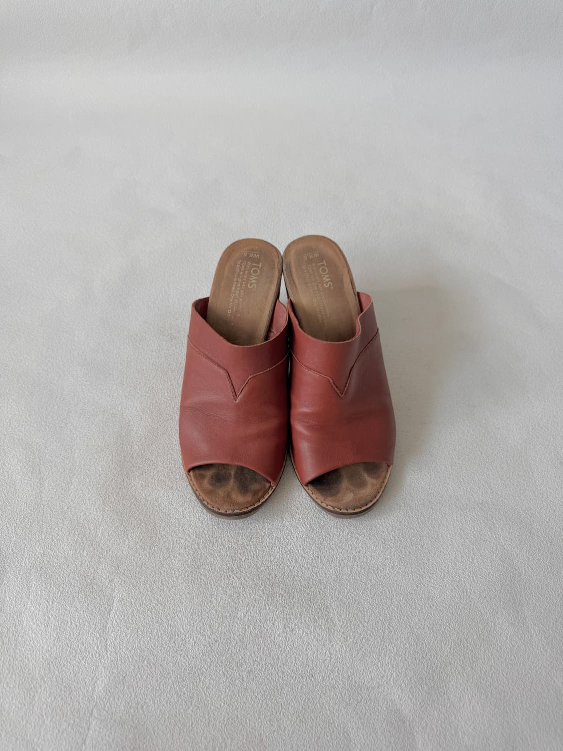 [W8.5, 255]탐스(TOMS) 레더 우드힐 상품이미지2
