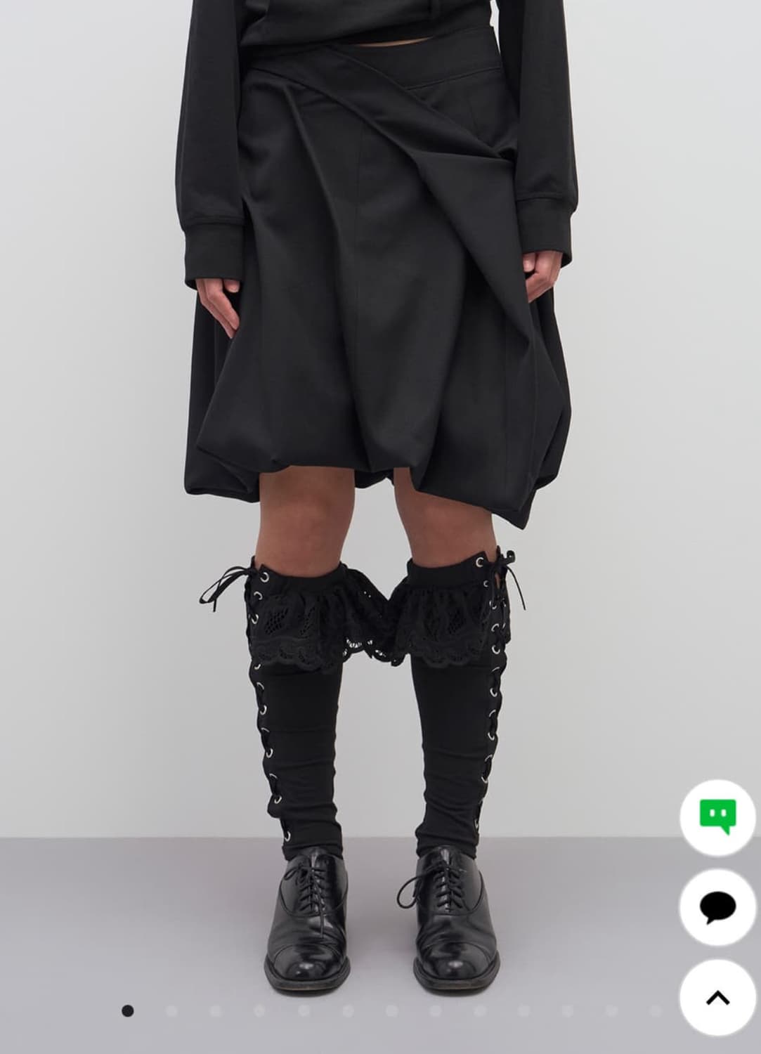 LCDC twill volume skirt M 상품이미지2