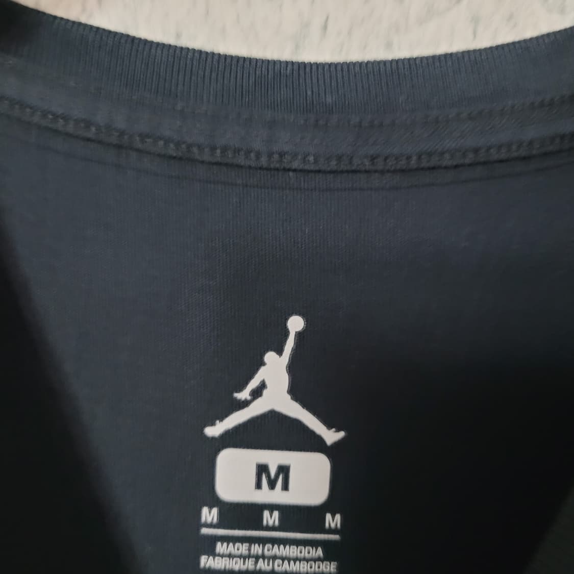 G655 [M] 나이키 조던 포토프린팅 반팔 티셔츠 상품이미지2