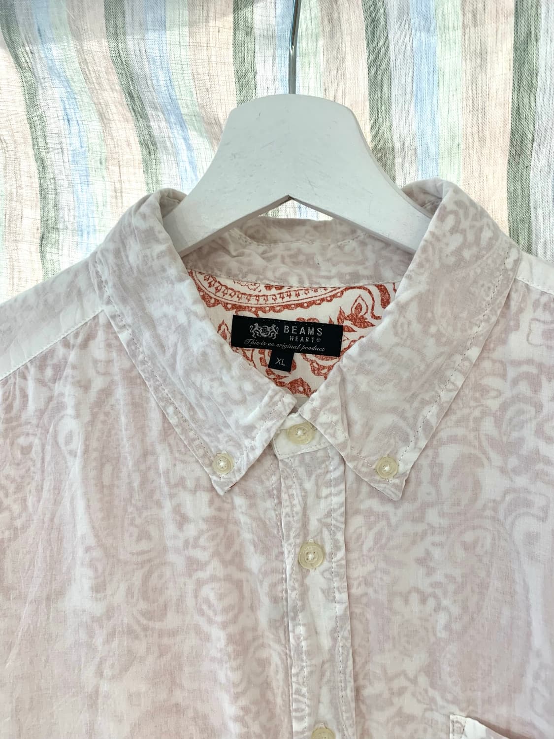 [BEAMS HEART] layered aloha B.D. shirt 상품이미지3
