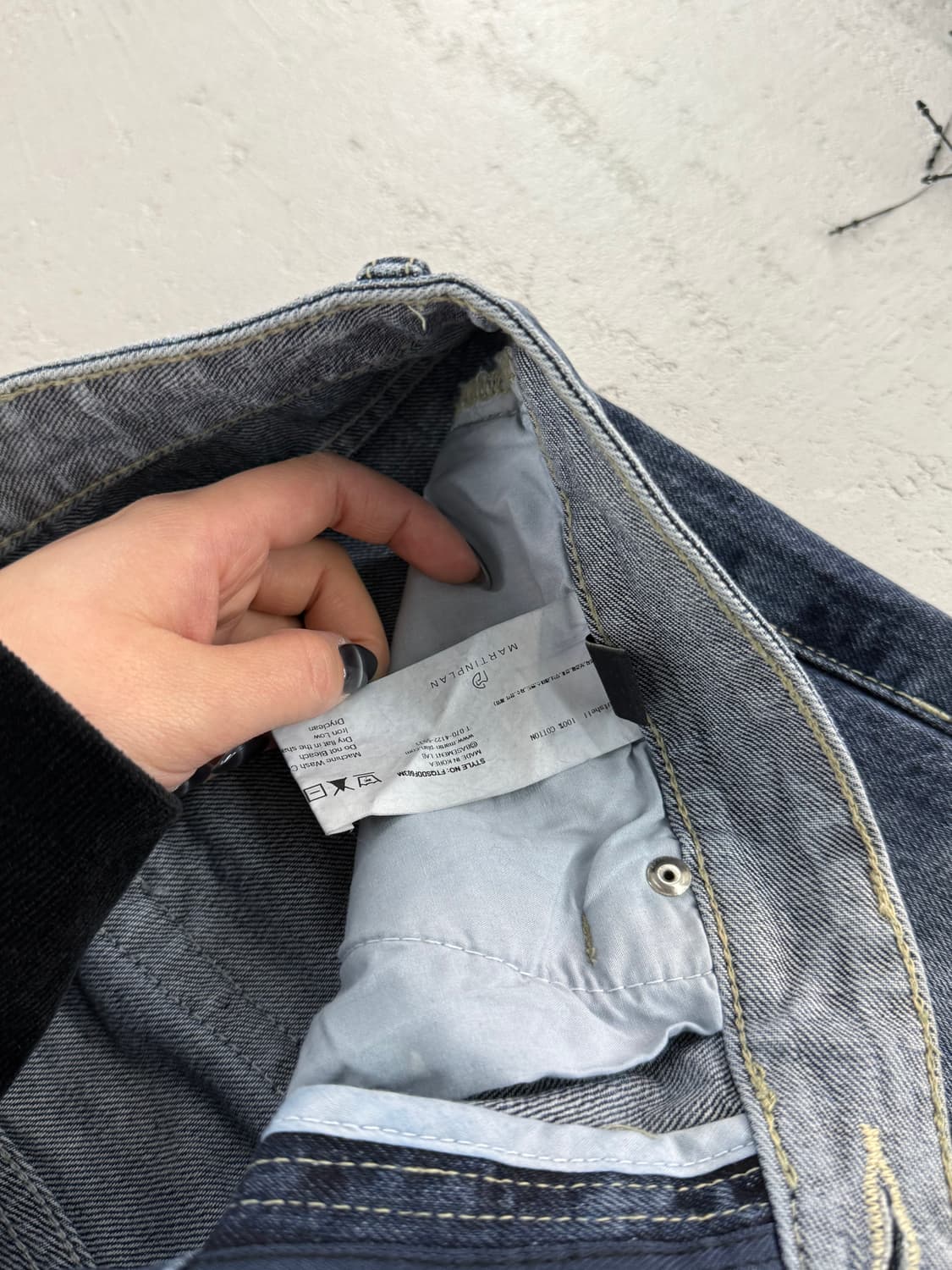 마틴플랜 그라데이션 데님 청바지 AS 105 상품이미지8