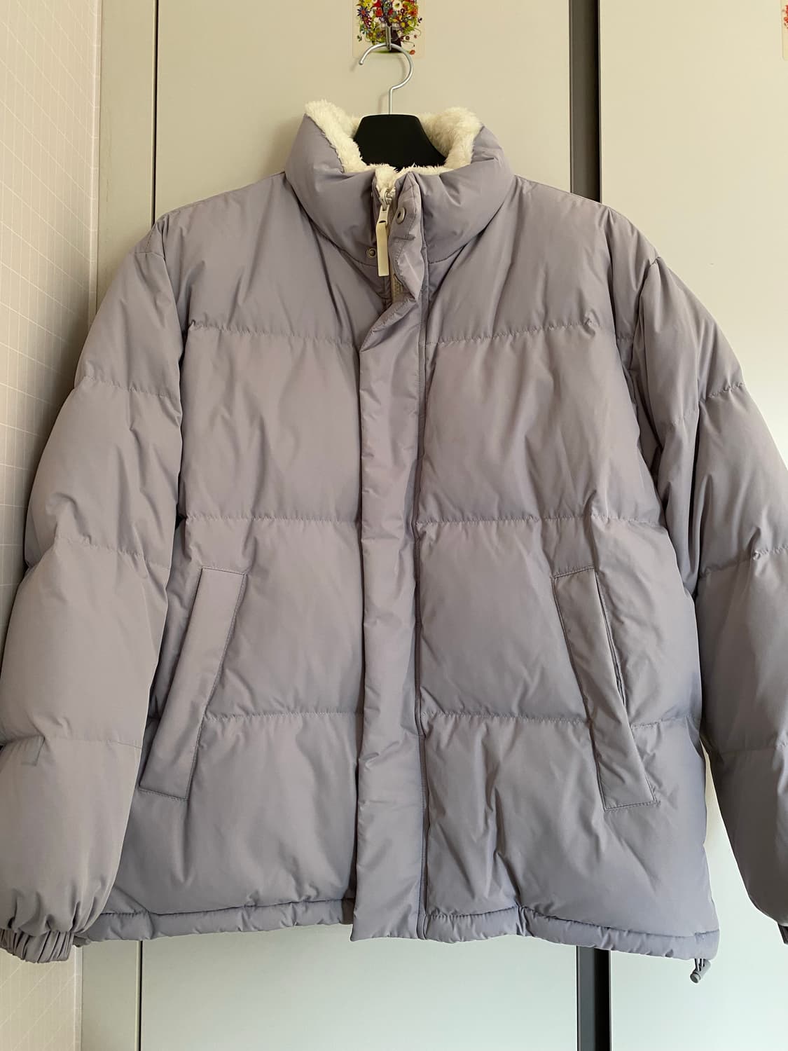 자바나스 리버시블 숏패딩L (덕다운,플리스) 상품이미지1